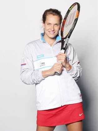 Tennis player Barbora Strycova, member of the Czech Republic Fed Cup team (CTKxPhoto PavelxLebeda) CTKPhotoF201603151010701 