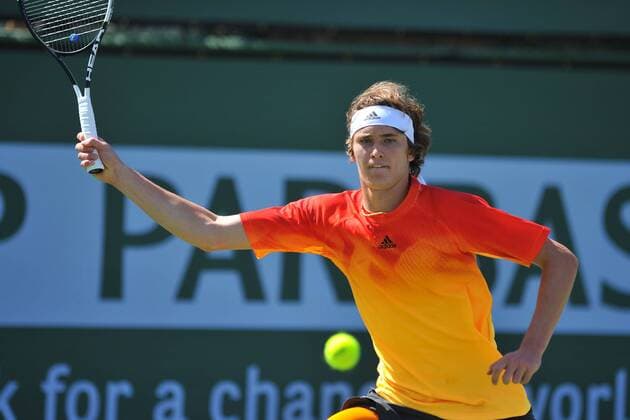 Alexander Zverev (Ger) TENNIS : Tournoi d Indian Wells 2016 - 15 03 2016 TennisMagazinex 