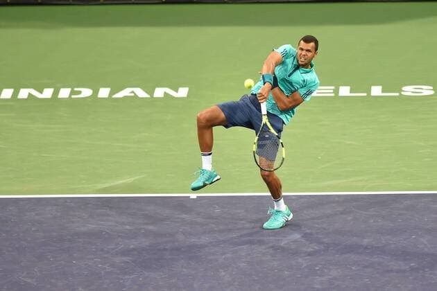 Jo Wilfried Tsonga (Fra) TENNIS : Tournoi d Indian Wells 2016 - 15 03 2016 TennisMagazinex 