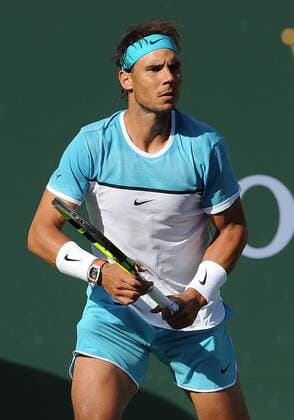 15 March 2016: Rafael Nadal (ESP) in action against Fernando Verdasco (ESP) during the third round of the BNP Paribas Open played at the Indian Wells Tennis Garden in Indian Wells, CA. (Photo By John Cordes Icon Sportswire) TENNIS: MAR 15 BNP Paribas Open Icon506160315051 EDITORIAL USE ONLY