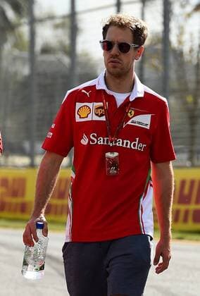 Sebastian Vettel, Scuderia Ferrari, formula 1 GP, Australien in Melbourne, 16.03.2016 Photo:mspb Jerry Andre Sebastian Vettel, formula 1 GP, Australien