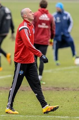 Deutschland, Hamburg , Trainingsgelände am Volkspark Stadion, Fussball, 1. Bundesliga, Saison 2015 2016 , Training des Hamburger SV , Josip Drmic(HSV)