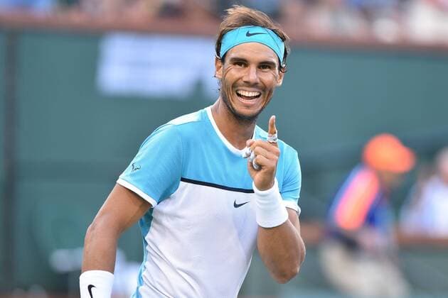 Rafael Nadal (Esp) - Tennis, Indian Wells 2016 - 16 03 2016 TennisMagazine Panoramic 