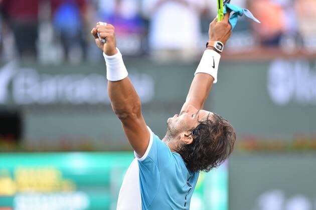 Rafael Nadal (Esp) - Tennis, Indian Wells 2016 - 16 03 2016 TennisMagazine Panoramic 