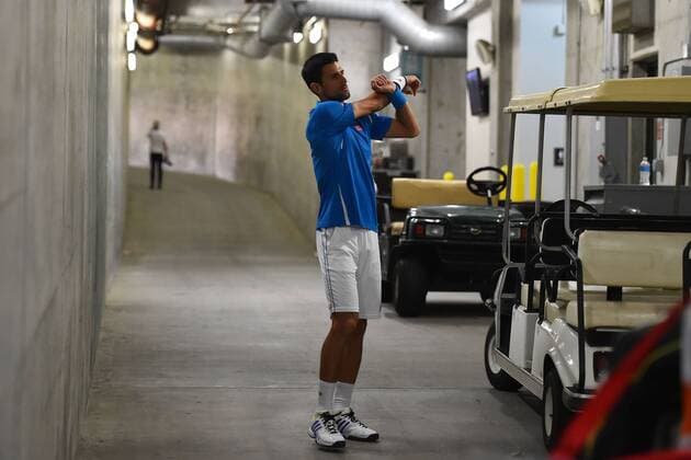 Novak Djokovic (Ser) - Tennis, Indian Wells 2016 - 16 03 2016 TennisMagazine Panoramic 