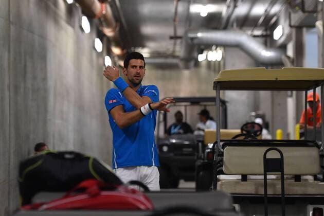 Novak Djokovic (Ser) - Tennis, Indian Wells 2016 - 16 03 2016 TennisMagazine Panoramic 