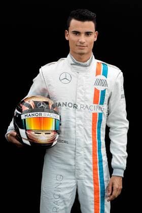 Motorsport, Formel 1, GP Australien, Fahrer Fotoshooting beim Media Day vor dem ersten Rennen in Melbourne March 17, 2016: Pascal Wehrlein (GER) 94 from the Manor Racing at the drivers portrait session prior to the 2016 Australian Formula One Grand Prix at Albert Park, Melbourne, Australia. Formula One 2016: Australia Day 1 - ZUMAc04_