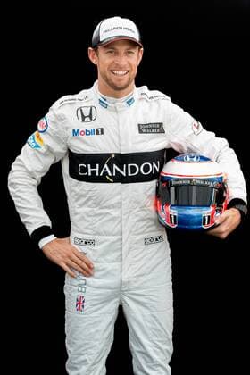 Motorsport, Formel 1, GP Australien, Fahrer Fotoshooting beim Media Day vor dem ersten Rennen in Melbourne March 17, 2016: Jenson Button (GBR) 22 from the McLaren Honda Formula 1 team at the drivers portrait session prior to the 2016 Australian Formula One Grand Prix at Albert Park, Melbourne, Australia. Formula One 2016: Australia Day 1 - ZUMAc04_