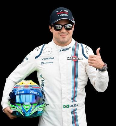 Motorsport, Formel 1, GP Australien, Fahrer Fotoshooting beim Media Day vor dem ersten Rennen in Melbourne March 17, 2016: Felipe Massa (BRA) 19 from the Williams Martini Racing team at the drivers portrait session prior to the 2016 Australian Formula One Grand Prix at Albert Park, Melbourne, Australia. Formula One 2016: Australia Day 1 - ZUMAc04_