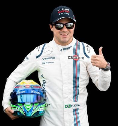 Motorsport, Formel 1, GP Australien, Fahrer Fotoshooting beim Media Day vor dem ersten Rennen in Melbourne March 17, 2016: Felipe Massa (BRA) 19 from the Williams Martini Racing team at the drivers portrait session prior to the 2016 Australian Formula One Grand Prix at Albert Park, Melbourne, Australia. Formula One 2016: Australia Day 1 - ZUMAc04_