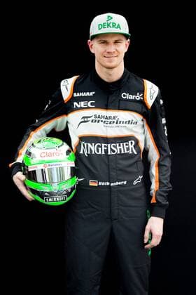 Motorsport, Formel 1, GP Australien, Fahrer Fotoshooting beim Media Day vor dem ersten Rennen in Melbourne March 17, 2016: Nico Hulkenberg (DEU) 27 from the Sahara Force India F1 team at the drivers portrait session prior to the 2016 Australian Formula One Grand Prix at Albert Park, Melbourne, Australia. Formula One 2016: Australia Day 1 - ZUMAc04_