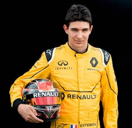 March 17, 2016: Esteban Ocon from the Renault F1 team at the drivers portrait session prior to the 2016 Australian Formula One Grand Prix at Albert Park, Melbourne, Australia. Formula One 2016: Australia Day 1 - ZUMAc04_