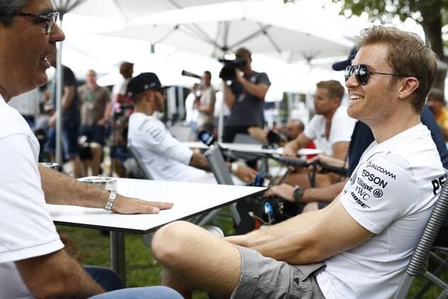 Motorsports: FIA Formula One World Championship WM Weltmeisterschaft 2016, Grand Prix of Australia, 6 Nico Rosberg (GER, Mercedes AMG Petronas Formula One Team), xHOCHxZWEIx
