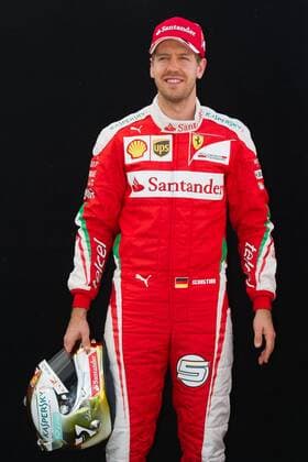 Motorsport, Formel 1, GP Australien, Fahrer Fotoshooting beim Media Day vor dem ersten Rennen in Melbourne (160317) -- MELBOURNE, March 17, 2016 -- Scuderia Ferrari Formula One driver Sebastian Vettel of Germany poses for the drivers portrait session ahead of Australian Formula One Grand Prix at Albert Park in Melbourne, Australia, March 17, 2016. ) (SP)AUSTRALIA-MELBOURNE-F1-PORTRAIT BaixXue 