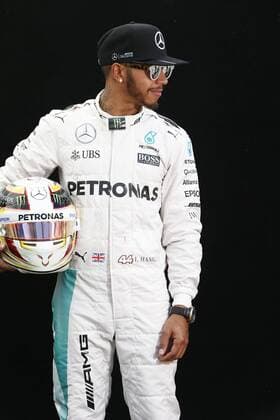 Motorsport, Formel 1, GP Australien, Fahrer Fotoshooting beim Media Day vor dem ersten Rennen in Melbourne Motorsports: FIA Formula One World Championship WM Weltmeisterschaft 2016, Grand Prix of Australia, 44 Lewis Hamilton (GBR, Mercedes AMG Petronas Formula One Team), xHOCHxZWEIx