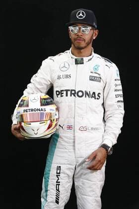 Motorsport, Formel 1, GP Australien, Fahrer Fotoshooting beim Media Day vor dem ersten Rennen in Melbourne Motorsports: FIA Formula One World Championship WM Weltmeisterschaft 2016, Grand Prix of Australia, 44 Lewis Hamilton (GBR, Mercedes AMG Petronas Formula One Team), xHOCHxZWEIx