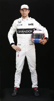 Motorsport, Formel 1, GP Australien, Fahrer Fotoshooting beim Media Day vor dem ersten Rennen in Melbourne Motorsports: FIA Formula One World Championship WM Weltmeisterschaft 2016, Grand Prix of Australia, 22 Jenson Button (GBR, McLaren Honda Formula 1 Team), xHOCHxZWEIx