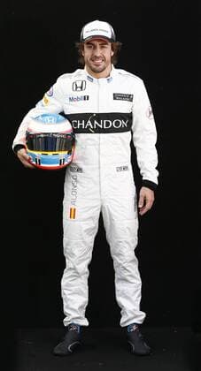 Motorsport, Formel 1, GP Australien, Fahrer Fotoshooting beim Media Day vor dem ersten Rennen in Melbourne Motorsports: FIA Formula One World Championship WM Weltmeisterschaft 2016, Grand Prix of Australia, 14 Fernando Alonso (ESP, McLaren Honda Formula 1 Team), xHOCHxZWEIx