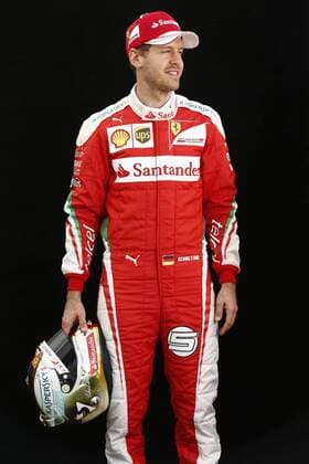 Motorsport, Formel 1, GP Australien, Fahrer Fotoshooting beim Media Day vor dem ersten Rennen in Melbourne Motorsports: FIA Formula One World Championship WM Weltmeisterschaft 2016, Grand Prix of Australia, 5 Sebastian Vettel (GER, Scuderia Ferrari), xHOCHxZWEIx