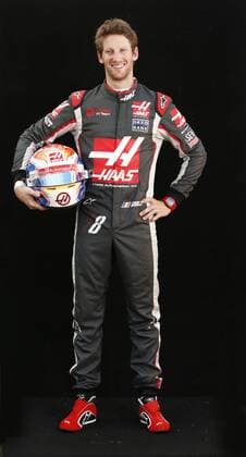 Motorsport, Formel 1, GP Australien, Fahrer Fotoshooting beim Media Day vor dem ersten Rennen in Melbourne Motorsports: FIA Formula One World Championship WM Weltmeisterschaft 2016, Grand Prix of Australia, 8 Romain Grosjean (FRA, Haas F1 Team), xHOCHxZWEIx