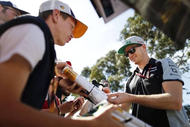 Motorsports: FIA Formula One World Championship WM Weltmeisterschaft 2016, Grand Prix of Australia, 27 Nico Hulkenberg (GER, Sahara Force India F1 Team), xHOCHxZWEIx