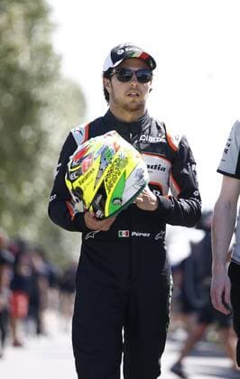 Motorsports: FIA Formula One World Championship WM Weltmeisterschaft 2016, Grand Prix of Australia, 11 Sergio Perez (MEX, Sahara Force India F1 Team), xHOCHxZWEIx