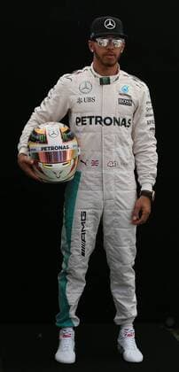 Motorsport, Formel 1, GP Australien, Fahrer Fotoshooting beim Media Day vor dem ersten Rennen in Melbourne 2016 F1 Grand Prix Australian Grand Prix Mar 17th. Melbourne Grand Prix Circuit, Albert Park, Melbourne, Australia. Mercedes AMG Petronas & x2013; Lewis Hamilton xLeannexBoon Actionplusx  ActionPlus11718972
