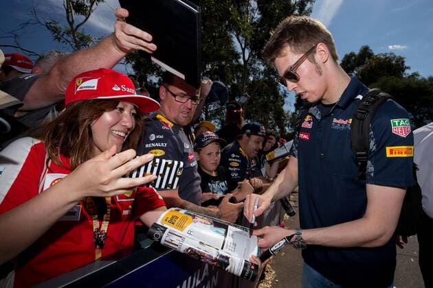 Daniil Kwjat; Red Bull Racing, formula 1 GP, Australien in Melbourne, 17.03.2016 Photo:mspb Jerry Andre Daniil Kwjat; formula 1 GP, Australien