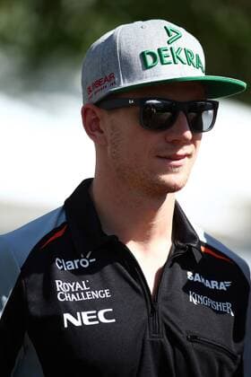 Australian Grand Prix, Melbourne 17 - 20 March 2016 17.03.2016 - Nico Hulkenberg (GER) Sahara Force India F1 VJM09 