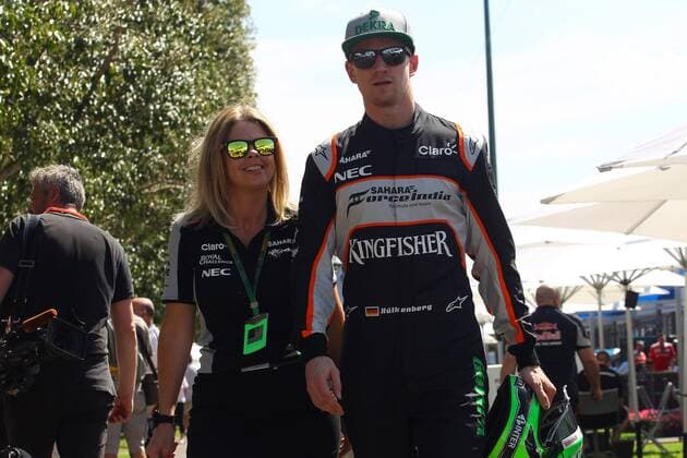 Australian Grand Prix, Melbourne 17 - 20 March 2016 17.03.2016 - Nico Hulkenberg (GER) Sahara Force India F1 VJM09 