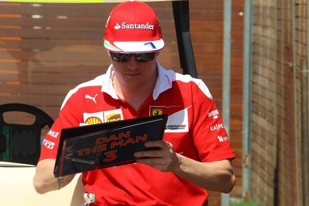 Australian Grand Prix, Melbourne 17 - 20 March 2016 17.03.2016 - Kimi Raikkonen (FIN) Scuderia Ferrari SF16-H 