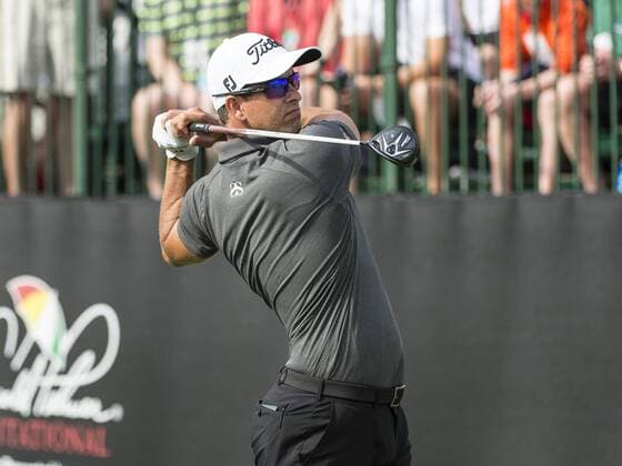 March 17, 2016 - Orlando, FL, U.S: Adam Scott of Australia on the 1st tee during first round golf action of the Arnold Palmer Invitational presented by Mastercard held at Arnold Palmer s Bay Hill Club & Lodge in Orlando, Fl. Romeo T Guzman CSM. PGA Golf Herren 2016: Arnold Palmer Invitational Rnd 1 MAR 17 - ZUMAcg2_
