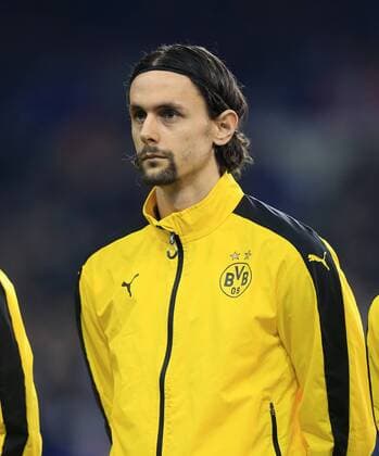 Dortmund s Neven Subotic in action during the Europa League match at White Hart Lane Stadium. Photo credit should read: David Klein Sportimage EDITORIAL USE ONLY. No use with unauthorised audio, video, data, fixture lists, club league logos or live services. Online in-match use limited to 120 images, no video emulation. No use in betting, games or single club league player publications.
