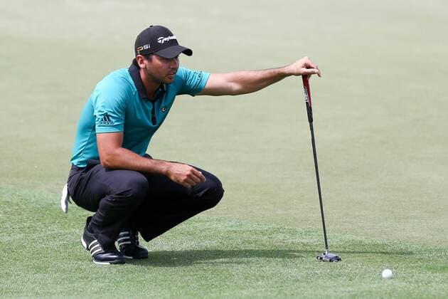 March 17, 2016 - Orlando, Florida, United States - Jason Day lines up a putt on the 6th green during the first round of the Arnold Palmer Invitational at Bay Hill Club & Lodge. PGA Golf Herren 2016 - Arnold Palmer Invitational - Round 1 - ZUMAw109