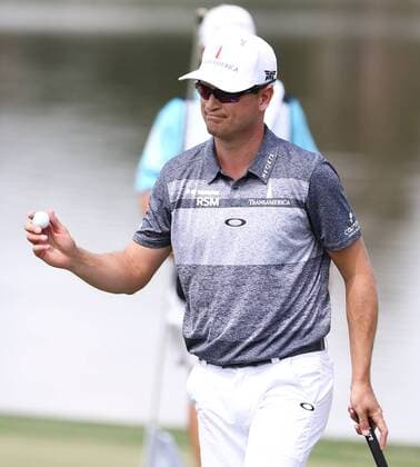 March 17, 2016 - Orlando, Florida, United States - Zach Johnson waves to the crowd after putting the 6th green during the first round of the Arnold Palmer Invitational at Bay Hill Club & Lodge. PGA Golf Herren 2016 - Arnold Palmer Invitational - Round 1 - ZUMAw109