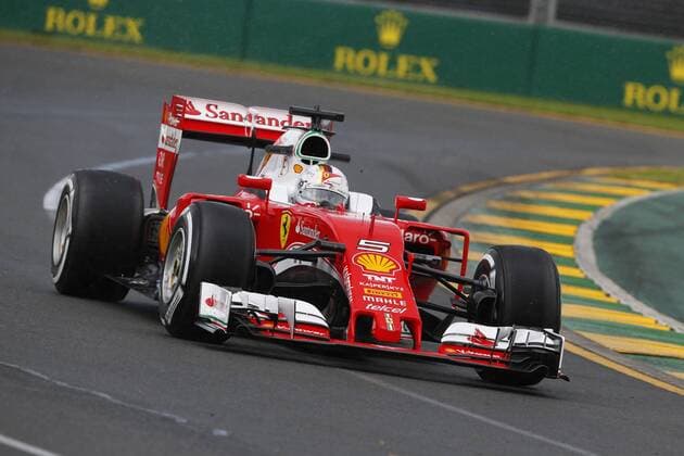 Motorsports: FIA Formula One World Championship WM Weltmeisterschaft 2016, Grand Prix of Australia, 5 Sebastian Vettel (GER, Scuderia Ferrari), xHOCHxZWEIx