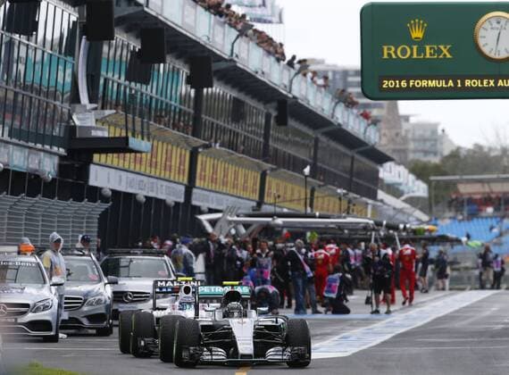 Motorsports: FIA Formula One World Championship WM Weltmeisterschaft 2016, Grand Prix of Australia, 6 Nico Rosberg (GER, Mercedes AMG Petronas Formula One Team), xHOCHxZWEIx