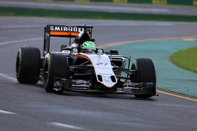 Australian Grand Prix, Melbourne 17 - 20 March 2016 18.03.2016 - Free Practice 1, Nico Hulkenberg (GER) Sahara Force India F1 VJM09 