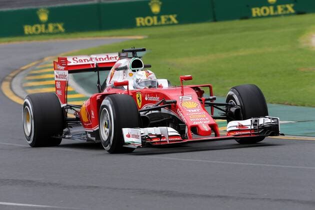 Sebastian Vettel, Scuderia Ferrari, formula 1 GP, Australien in Melbourne, 18.03.2016 Photo:mspb Jerry Andre Sebastian Vettel, formula 1 GP, Australien