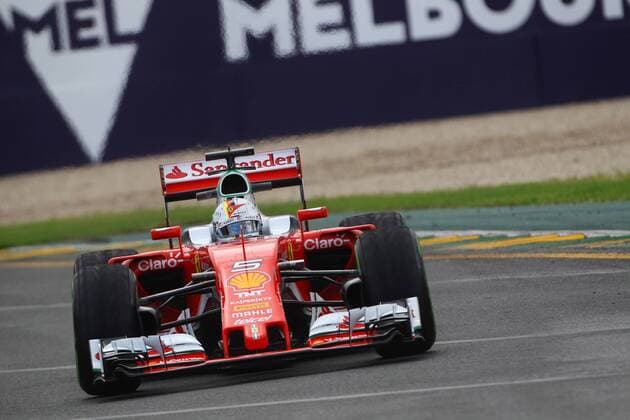 Australian Grand Prix, Melbourne 17 - 20 March 2016 18.03.2016 - Free Practice 2, Sebastian Vettel (GER) Scuderia Ferrari SF16-H 