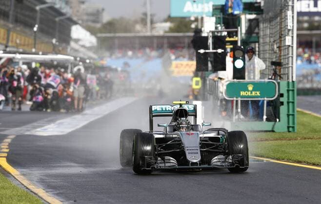 Motorsports: FIA Formula One World Championship WM Weltmeisterschaft 2016, Grand Prix of Australia, 6 Nico Rosberg (GER, Mercedes AMG Petronas Formula One Team), xHOCHxZWEIx