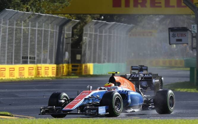 Motorsports: FIA Formula One World Championship WM Weltmeisterschaft 2016, Grand Prix of Australia, 88 Rio Haryanto (IND, Manor Racing F1 Team), xHOCHxZWEIx
