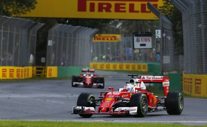 Motorsports: FIA Formula One World Championship WM Weltmeisterschaft 2016, Grand Prix of Australia, 5 Sebastian Vettel (GER, Scuderia Ferrari), xHOCHxZWEIx
