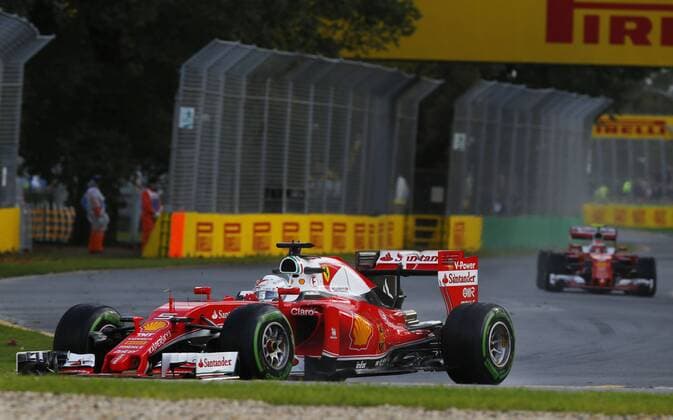 Motorsports: FIA Formula One World Championship WM Weltmeisterschaft 2016, Grand Prix of Australia, 5 Sebastian Vettel (GER, Scuderia Ferrari), xHOCHxZWEIx