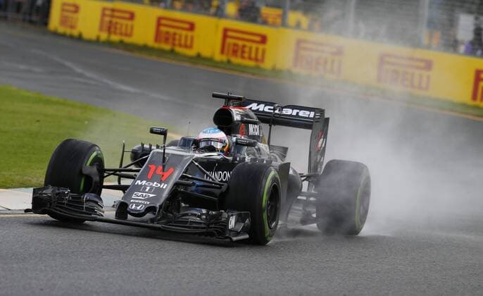 Motorsports: FIA Formula One World Championship WM Weltmeisterschaft 2016, Grand Prix of Australia, 14 Fernando Alonso (ESP, McLaren Honda Formula 1 Team), xHOCHxZWEIx