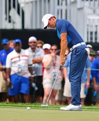 March 18, 2016: Rory McIlroy misses a birdie put on the ninth green in the second round of the Arnold Palmer Invitational presented by Mastercard in Orlando, FL.. (Photo by Tim Larson Icon Sportswire) GOLF: MAR 18 PGA Golf Herren - Arnold Palmer Invitational presented by MasterCard - Second Round Icon2881603180028 EDITORIAL USE ONLY