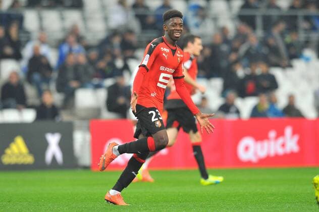 Bilder des Tages - SPORT Ousmane DEMBELE (ren) - Fussball Frankreich, Ligue 1, Olympique Marseille vs. Stade Rennes - 18 03 2016 FEP Panoramic 
