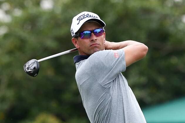 March 18, 2016 - Orlando, Florida, United States - Adam Scott tees off the 10th hole during the second round of the Arnold Palmer Invitational at Bay Hill Club & Lodge. PGA Golf Herren 2016 - Arnold Palmer Invitational - Round 2 - ZUMAw109