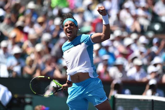 Rafael Nadal (Esp) - Tennis, Indian Wells 2016 - 18 03 2016 TennisMagazine Panoramic 