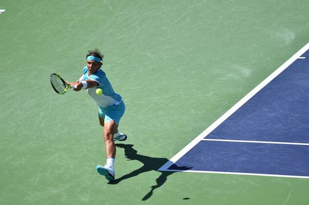 Rafael Nadal (Esp) - Tennis, Indian Wells 2016 - 18 03 2016 TennisMagazine Panoramic 